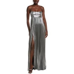 Retrofête Womens  Zinnia Maxi Dress, Silver
